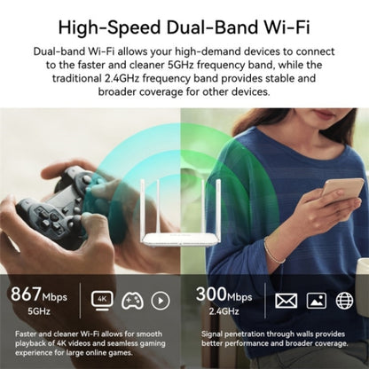 LB-LINK WR1300H Full Gigabit Port 1200M High Speed Dual Band 5G WiFi Repeater Wireless Router - Wireless Routers by LB-LINK | Online Shopping UK | buy2fix