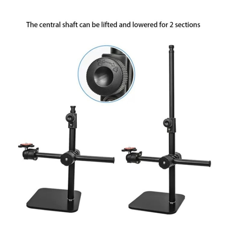 YUNTENG VCT-808 Table Phone Clip Holder Microphone DSLR Camera Desktop Mount Stand -  by buy2fix | Online Shopping UK | buy2fix