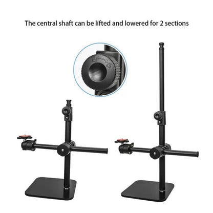 YUNTENG VCT-808 Table Phone Clip Holder Microphone DSLR Camera Desktop Mount Stand -  by buy2fix | Online Shopping UK | buy2fix
