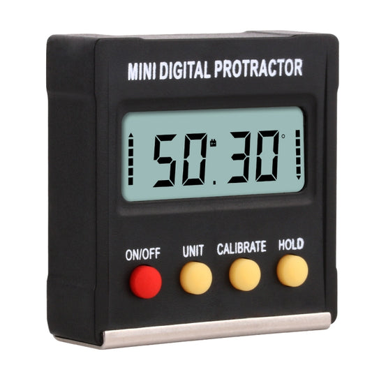 RZ2010 360 Degree Mini Digital Protractor Inclinometer Electronic Level Box Magnetic Base Measuring Tools by buy2fix