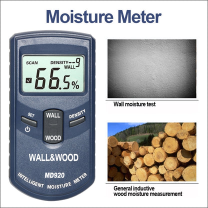 MD920 Wall Surface Wood Moisture Tester - Consumer Electronics by buy2fix | Online Shopping UK | buy2fix