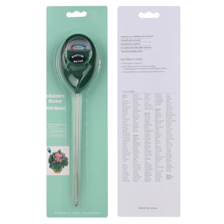 RZ100 Mini Soil PH Moisture Humidity Measuring PH Meter Soil Moisture Monitor Hygrometer Gardening Plant Farming Moisture Tester - Consumer Electronics by buy2fix | Online Shopping UK | buy2fix