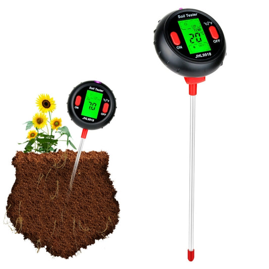 RZ104 Soil PH Meter Humidity Detector Digital PH Meter Soil Monitor PH Gardening Plant Soil Tester - Consumer Electronics by buy2fix | Online Shopping UK | buy2fix