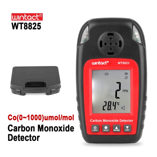 WINTACT WT8825 Carbon Monoxide Detector Independent CO Gas Sensor Warning-up High Sensitive Poisoning Alarm Detector by Wintact