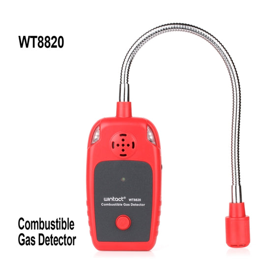 WINTACT WT8820 Combustible Gas Alarm Detector For Home Slight Gas Leakage Flammable Natural Gas Leak Detector Monitor Gas Analyzer by Wintact