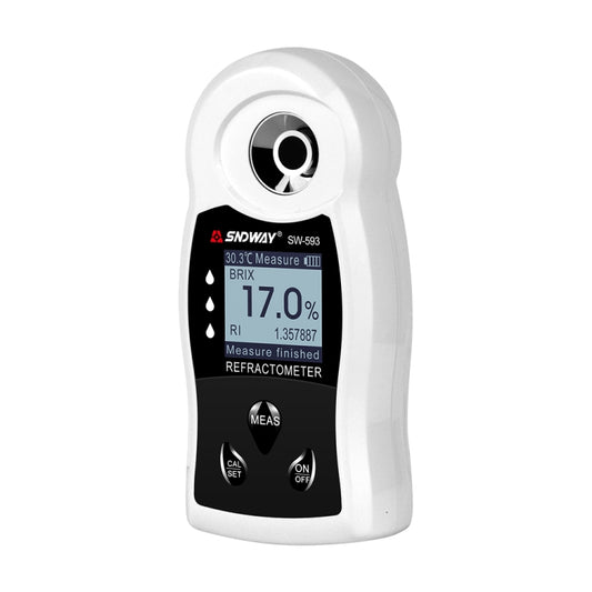 SNDWAY SW-593 Digital Refractometer Sugar Brix Meter Rechargeable Wine Beer Alcohol Drink Fruit Sugar Concentration Meter by SNDWAY