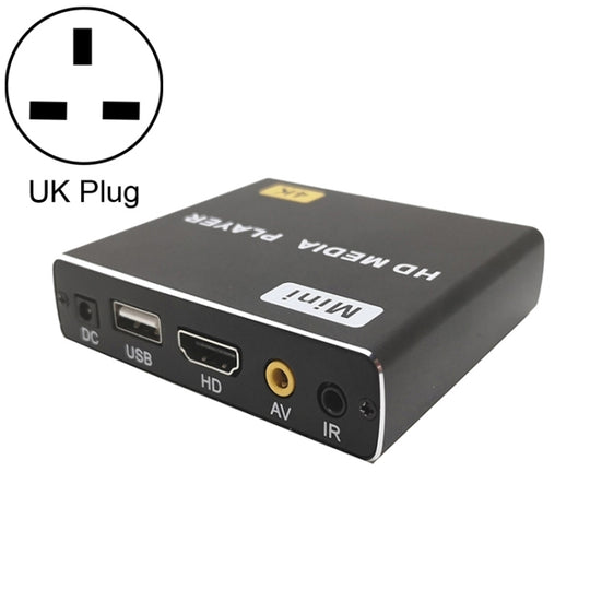 JEDX 4K HD Player Single AD Machine Power on Automatic Loop Play Video PPT Horizontal And Vertical Screen U Disk SD Play UK
