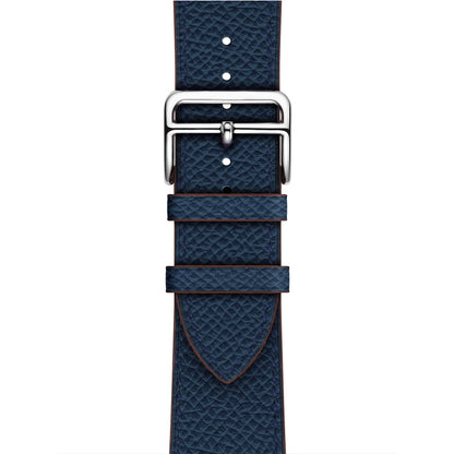 For Apple Watch 3 / 2 / 1 Generation 42mm Universal Leather Cross Band(Dark Blue) by buy2fix