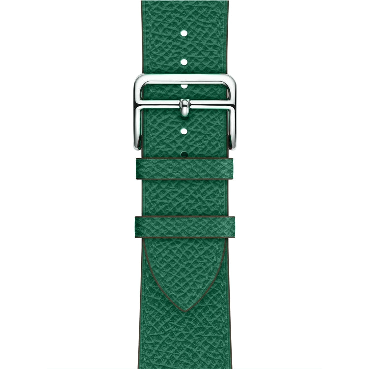 For Apple Watch 3 / 2 / 1 Generation 38mm Universal Leather Cross Band(Green) by buy2fix