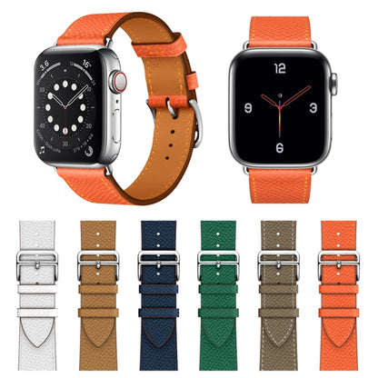For Apple Watch 3 / 2 / 1 Generation 38mm Universal Leather Cross Band(Green) by buy2fix