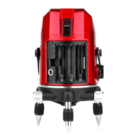 A5 Laser Level 2~5 Line Red Beam Line 360 Degree Rotary Level Self-leveling Horizontal&Vertical Available Auto Line Laser Level by buy2fix