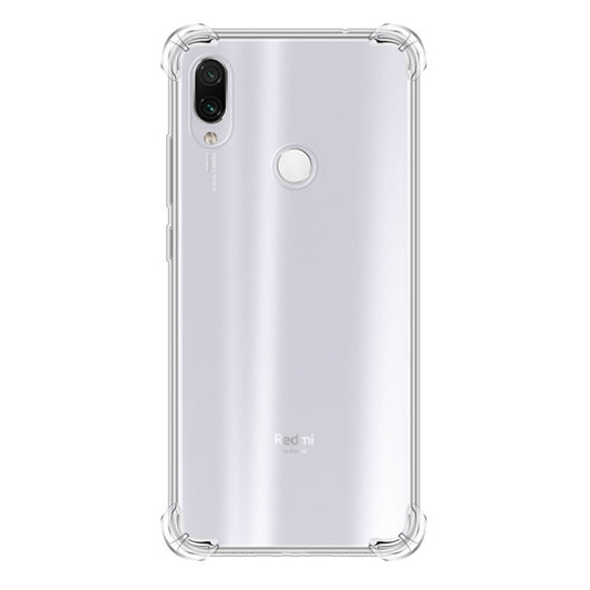For Xiaomi Redmi7 Four-Corner Anti-Drop Ultra-Thin Transparent TPU Phone Case by buy2fix