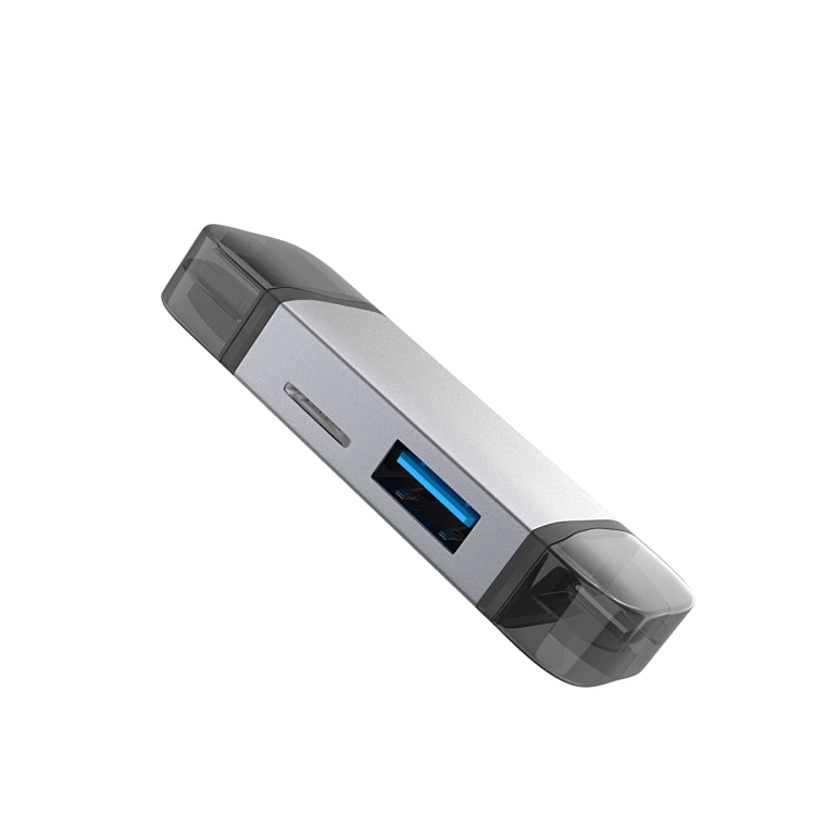 3 in 1 USB-C / Type-C + USB 2.0 + Micro USB Multifunction OTG Card Reader by buy2fix