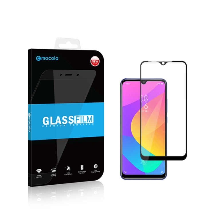 For Xiaomi Redmi 8A 2pcs mocolo 0.33mm 9H 2.5D Full Glue Tempered Glass Film - Xiaomi Accessories by mocolo | Online Shopping UK | buy2fix