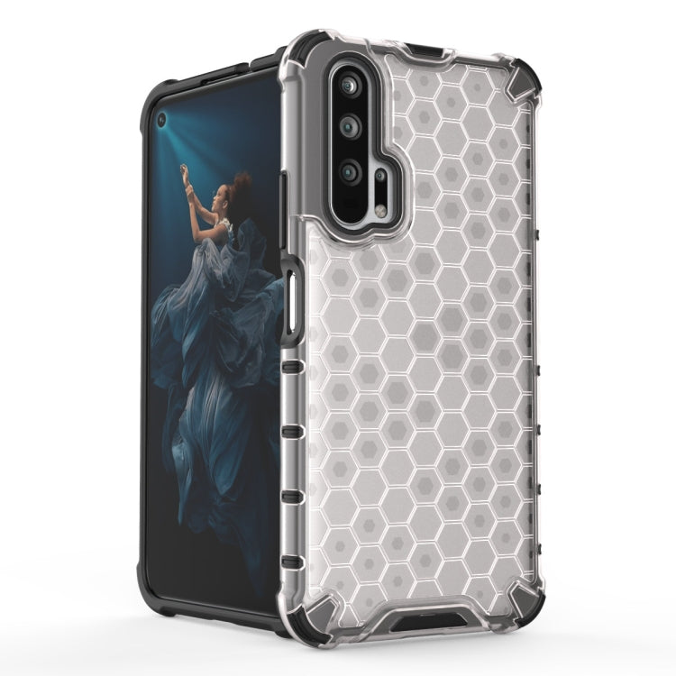 For Huawei Honor 20 Pro Shockproof Honeycomb PC + TPU Case(Blue) by buy2fix