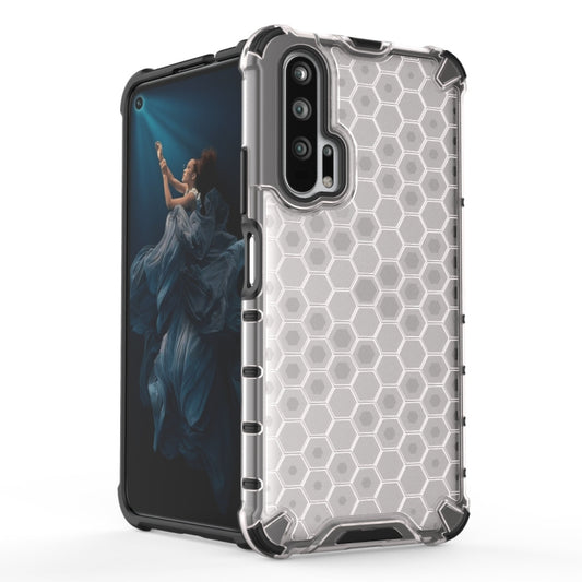 For Huawei Honor 20 Pro Shockproof Honeycomb PC + TPU Case(Blue) by buy2fix