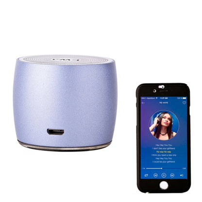 EWA A103 Portable Bluetooth Speaker Wireless Heavy Bass Bomm Box Subwoofer Phone Call Surround Sound Bluetooth Shower Speaker(Blue) - Apple Accessories by EWA | Online Shopping UK | buy2fix