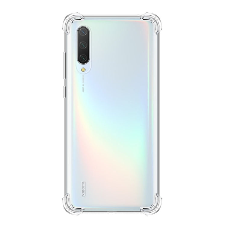 For Xiaomi Mi 10 Pro Four-Corner Anti-Drop Ultra-Thin Transparent TPU Phone Case(Transparent) by buy2fix