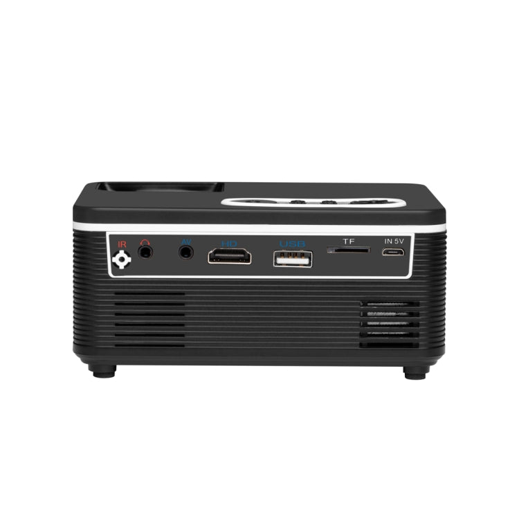 S361 80 lumens 320 x 240 Pixel Portable Mini Projector, Support 1080P, US Plug(Black) - Consumer Electronics by buy2fix | Online Shopping UK | buy2fix