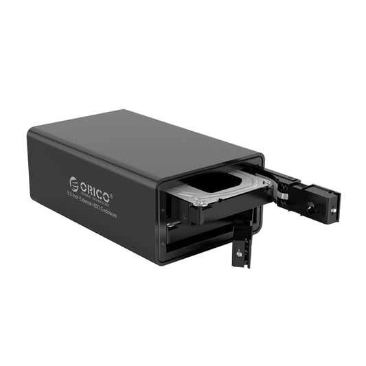 ORICO 9528RU3 3.5-Inch External Hard Drive Enclosure with RAID(Black) by ORICO