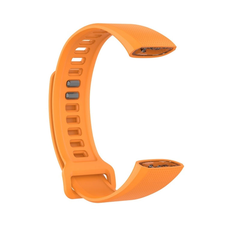 For Huawei Band 2 Pro / Band 2 / ERS-B19 / ERS-B29 Sports Bracelet Silicone Watch Band(Orange) - Smart Wear by buy2fix | Online Shopping UK | buy2fix