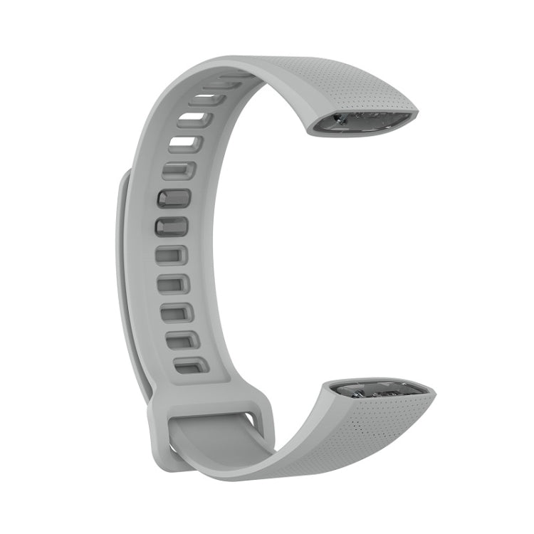 For Huawei Band 2 Pro / Band 2 / ERS-B19 / ERS-B29 Sports Bracelet Silicone Watch Band(Gray) - Smart Wear by buy2fix | Online Shopping UK | buy2fix