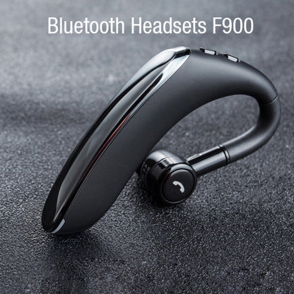 F900 Mini Earhook 180° Freely Rotating Wireless Bluetooth 5.0 Earphone Car Handsfree Call Headphone(Black Gray) - Bluetooth Earphone by buy2fix | Online Shopping UK | buy2fix