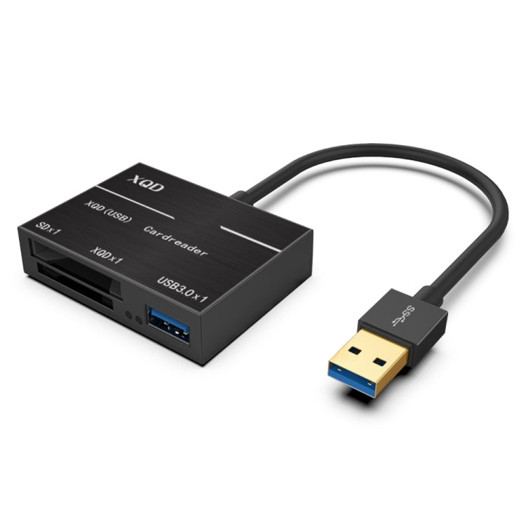 Onten 5212B USB3.0 To XQD + SD Card High-Speed Card Reader - Computer & Networking by Onten | Online Shopping UK | buy2fix