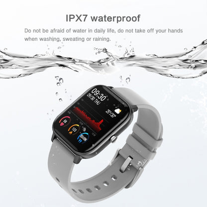 P8 1.4 inch Color Screen Smart Watch IPX7 Waterproof,Support Call Reminder /Heart Rate Monitoring/Sleep Monitoring/Blood Pressure Monitoring/Blood Oxygen Monitoring(Blue) - Smart Wear by buy2fix | Online Shopping UK | buy2fix