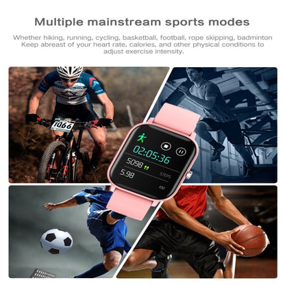 P8 1.4 inch Color Screen Smart Watch IPX7 Waterproof,Support Call Reminder /Heart Rate Monitoring/Sleep Monitoring/Blood Pressure Monitoring/Blood Oxygen Monitoring(Gold) - Smart Wear by buy2fix | Online Shopping UK | buy2fix