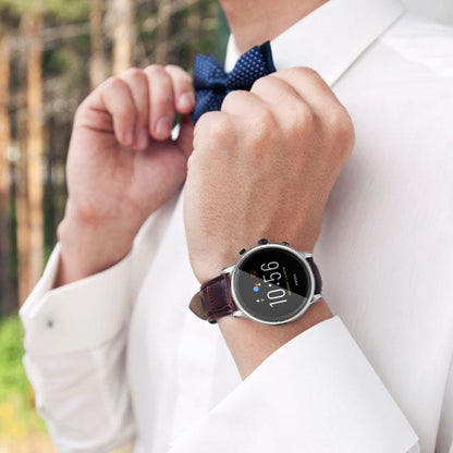 Suitable for FOSSIL Gen 5 Carlyle All-inclusive Electroplated TPU Protective Shell(Silver) by buy2fix