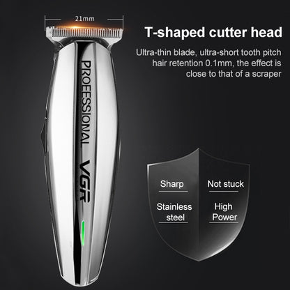 VGR V-001 5W 3 in 1 USB Retro Oil Head Hair Clipper, Plug Type: EU Plug - Hair Trimmer by VGR | Online Shopping UK | buy2fix