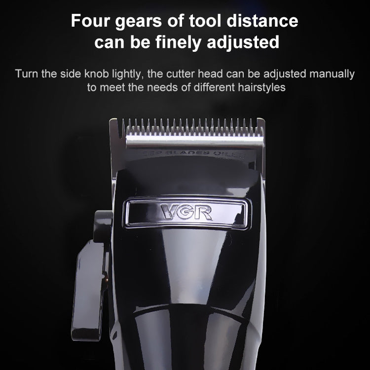 VGR V-011 9W Electric Hair Clipper, Plug Type: EU Plug - Hair Trimmer by VGR | Online Shopping UK | buy2fix