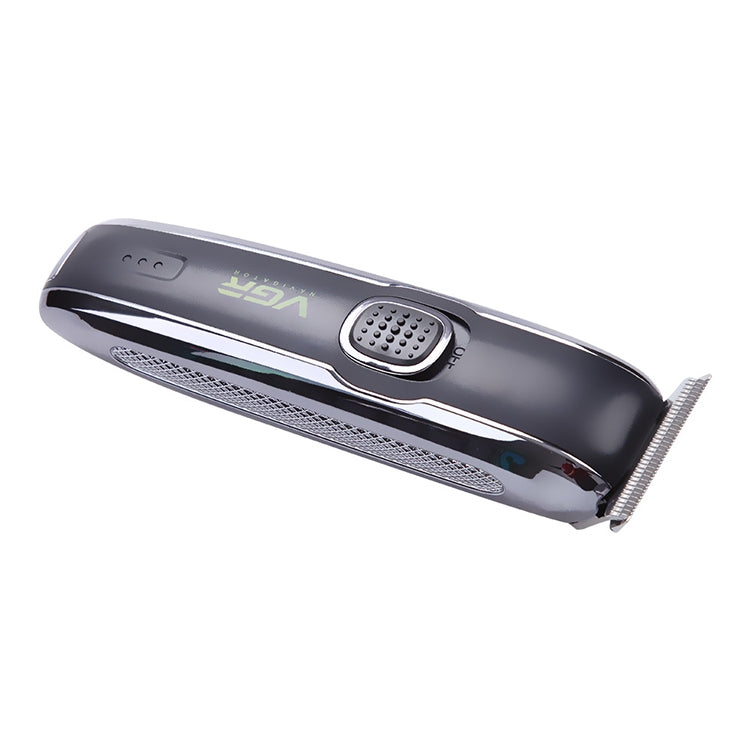 VGR V-020 5W USB Push White / Carved Electric Hair Clipper - Hair Trimmer by VGR | Online Shopping UK | buy2fix