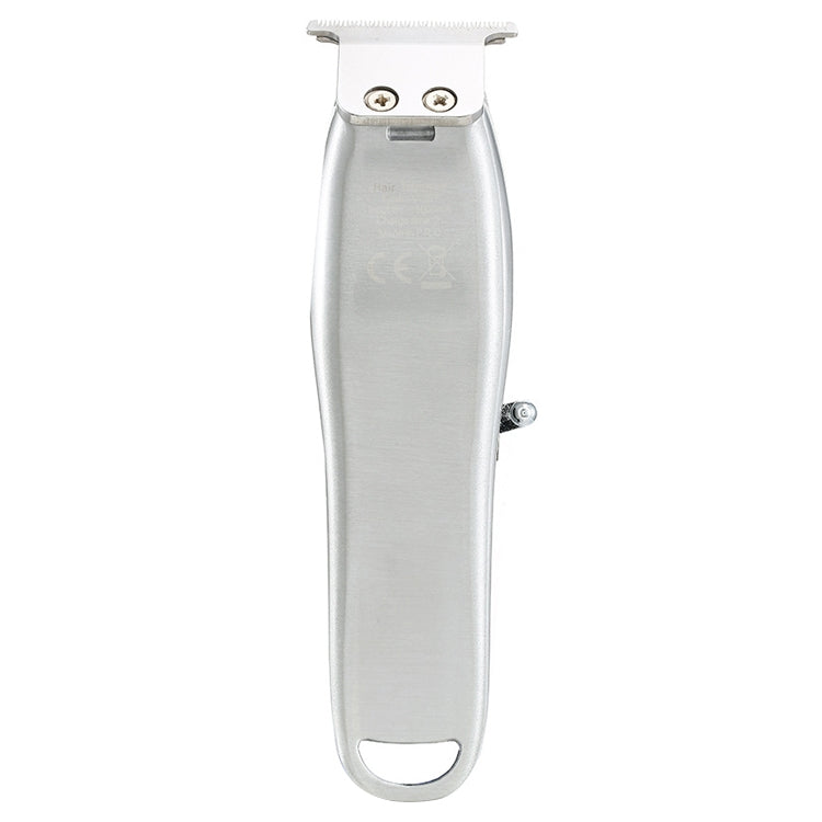 VGR V-057 8W USB Metal Professional Oil Head Push White Hair Clipper - Hair Trimmer by VGR | Online Shopping UK | buy2fix