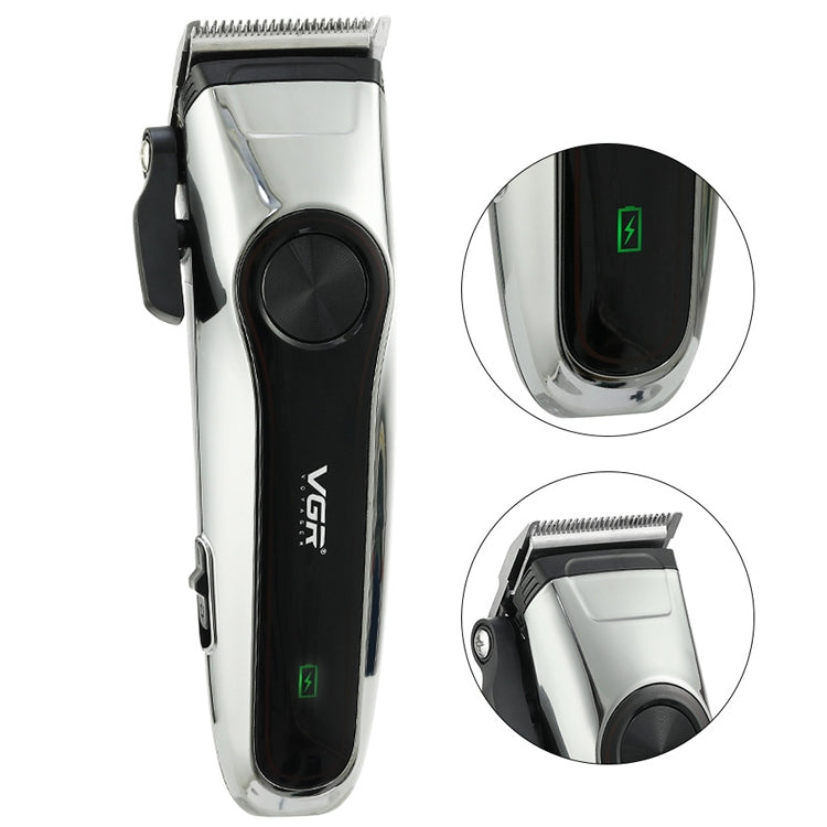 VGR V-289 10W USB Home Portable Hair Clipper with Battery Indicator & Four Gear Adjustment - Hair Trimmer by VGR | Online Shopping UK | buy2fix