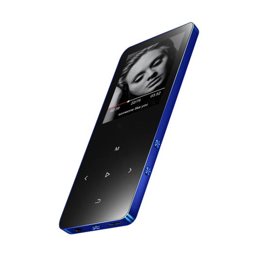 X2 16GB 1.8 inch Touch Screen Metal Bluetooth MP3 MP4 Hifi Sound Music Player (Blue) by buy2fix