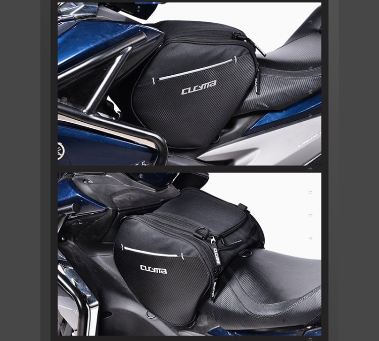 Motorcycle Bags for Yamaha NVX155 NVX 155 AEROX 2018 Tank Bag Waterproof Store Content Bag Travelling Scooter Tunnel Bag(Black) by CUCYMA
