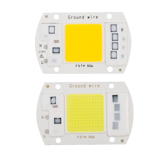High Power 220V LED FloodlightCool/Warm White COB LED Chip IP65 Smart IC Driver Lamp(30W warm white) by buy2fix