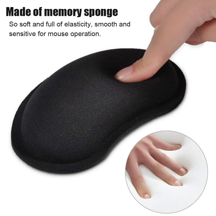 Comfort 3D Wrist Rest Silica Gel Hand Pillow Memory Cotton Mouse Pad - Computer & Networking by buy2fix | Online Shopping UK | buy2fix