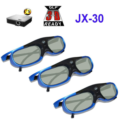 Active Shutter Rechargeable 3D Glasses Support 96HZ/120HZ/144HZ For XGIMI Z4X Z5 H1 JmGo G1 G3 X1 BenQ Acer & DLP LINK Projector by buy2fix