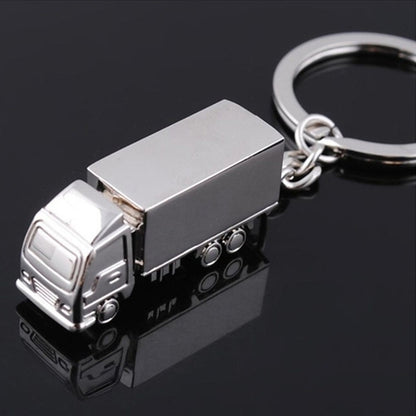 2 PCS Creative Keychain Metal Solid Van Gift Pendant - Key Rings by buy2fix | Online Shopping UK | buy2fix