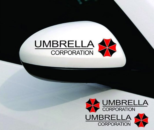 5 PCS YJZT 2X UMBRELLA Hive Die Cut Resident Evil Retro-reflective Decal Car Sticker, Size: 15x4cm by buy2fix