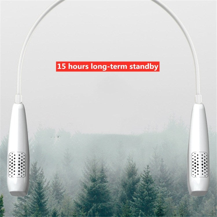 Hanging Neck Negative Ion Air Purifier Portable Household Formaldehyde Removal Portable Purifier(White) - Home & Garden by buy2fix | Online Shopping UK | buy2fix