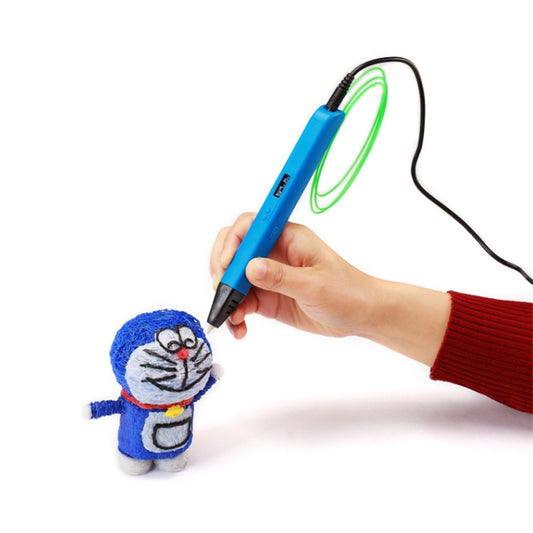 RP800A Childrens Educational Toys 3D Printing Pen, Plug Type:EU Plug(Blue) by buy2fix