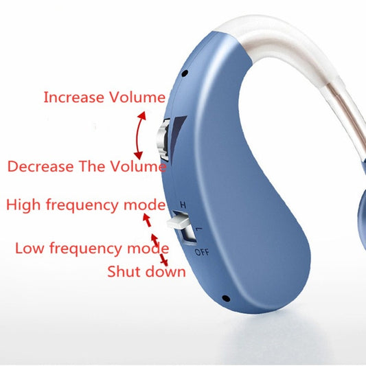Wireless Stealth Rechargeable Hearing Aid For The Elderly Deaf by buy2fix