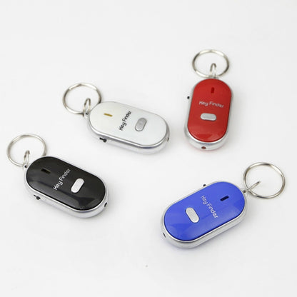 Mini LED Whistle Key Finder Flashing Beeping Remote Lost Keyfinder Locator Keyring for children(blue) - Security by buy2fix | Online Shopping UK | buy2fix