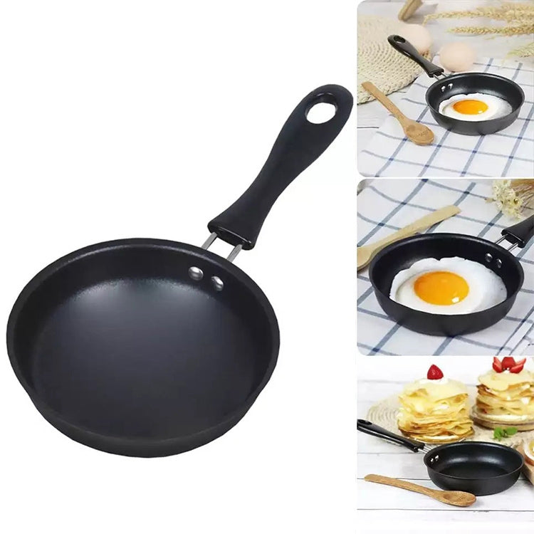 Mini Egg Frying Panpure Non-Stick Flat Bottom Pan Multicooker, Size:12cm by buy2fix