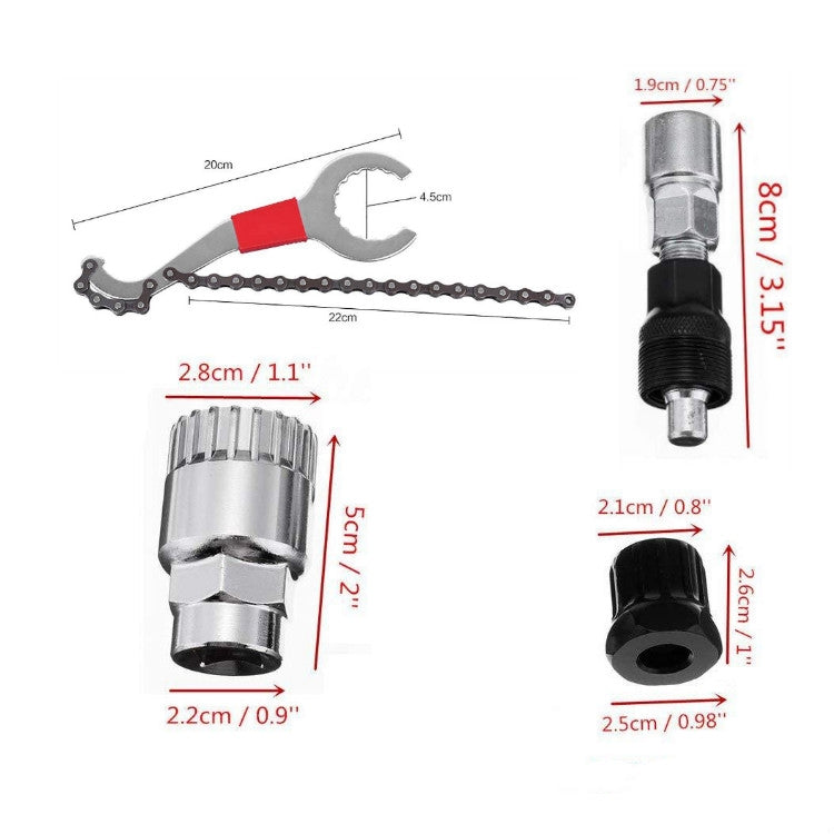 Bicycle Mountain Bike Repair Tool Set Multifunctional Repair Wrench - Outdoor & Sports by buy2fix | Online Shopping UK | buy2fix