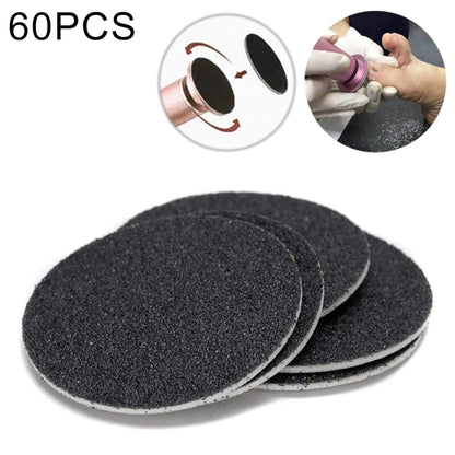 60 PCS Replacement Sandpaper Disk for Electric Foot Polisher, Specification:100 Mesh(Fine Sand) by buy2fix